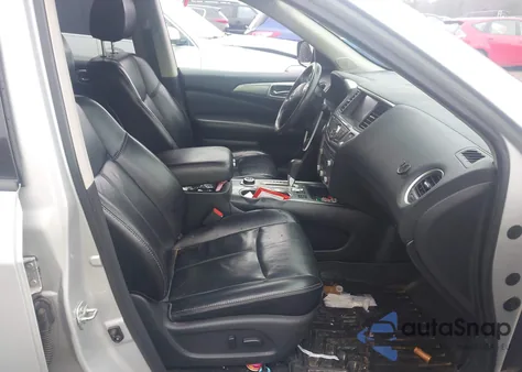 2017 Nissan Pathfinder Sl из США, поврежденный, VIN 5N1DR2MM2HC690887